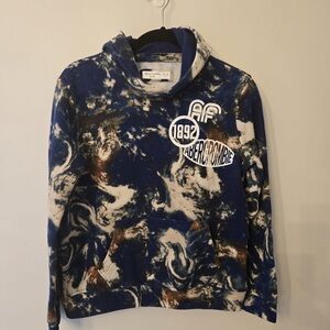 Abercrombie & Fitch Blue Tie-Dye Yougth Hoodie